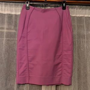 Plum Pencil skirt